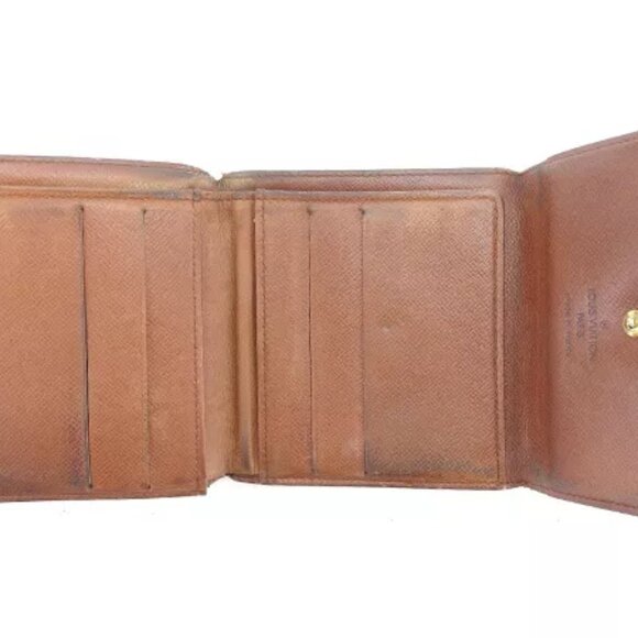 Louis Vuitton Wallet Purse Monogram Brown Woman unisex Authentic Used - Picture 2 of 6